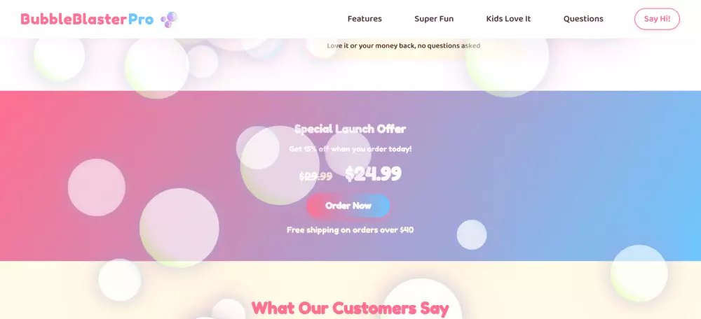 صفحة هبوط احترافية لمنتج واحد - تسليم سريع خلال 24 ساعة ⚡