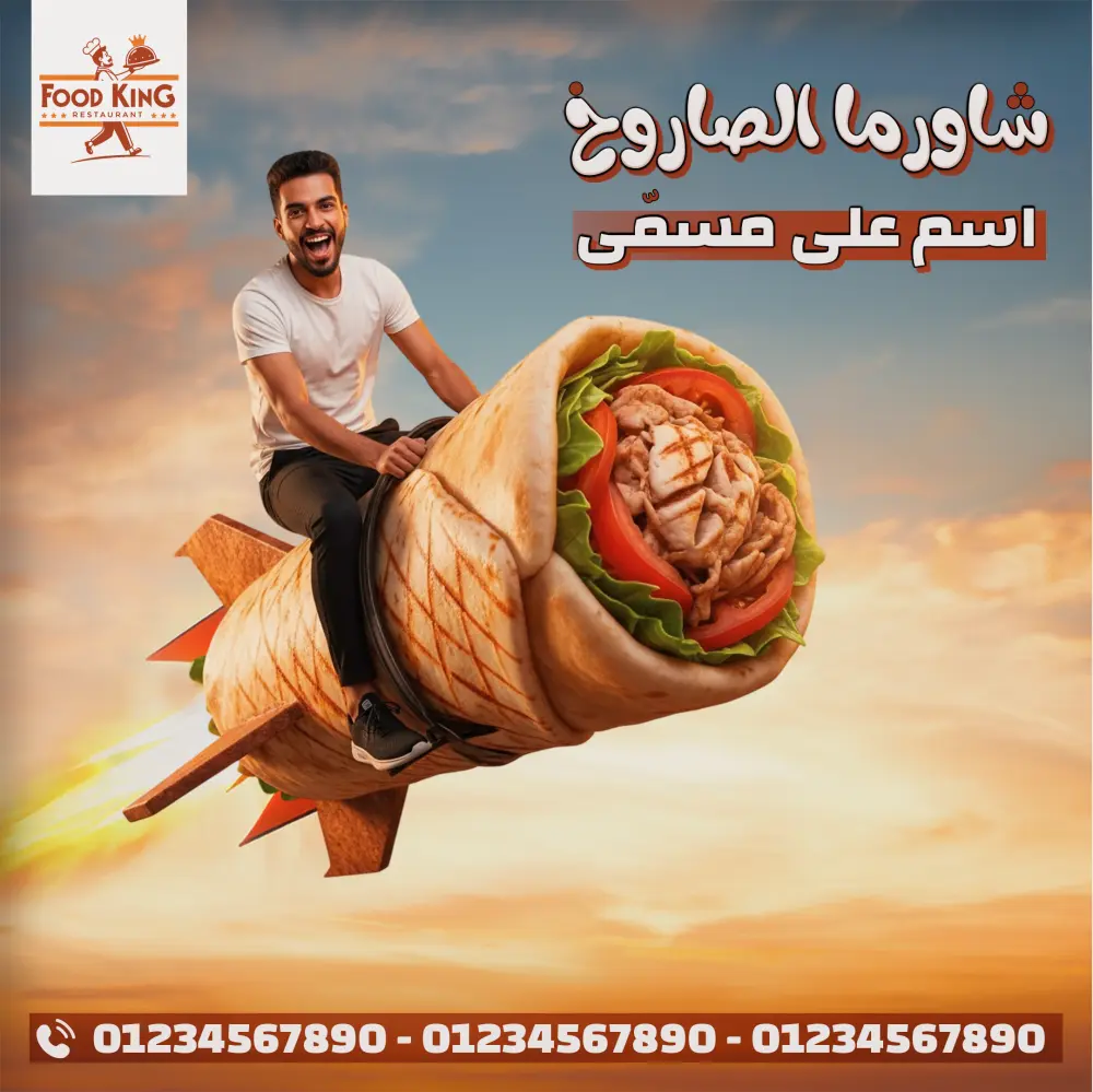 تنفيذ حملة إعلانية احترافية لمطعم