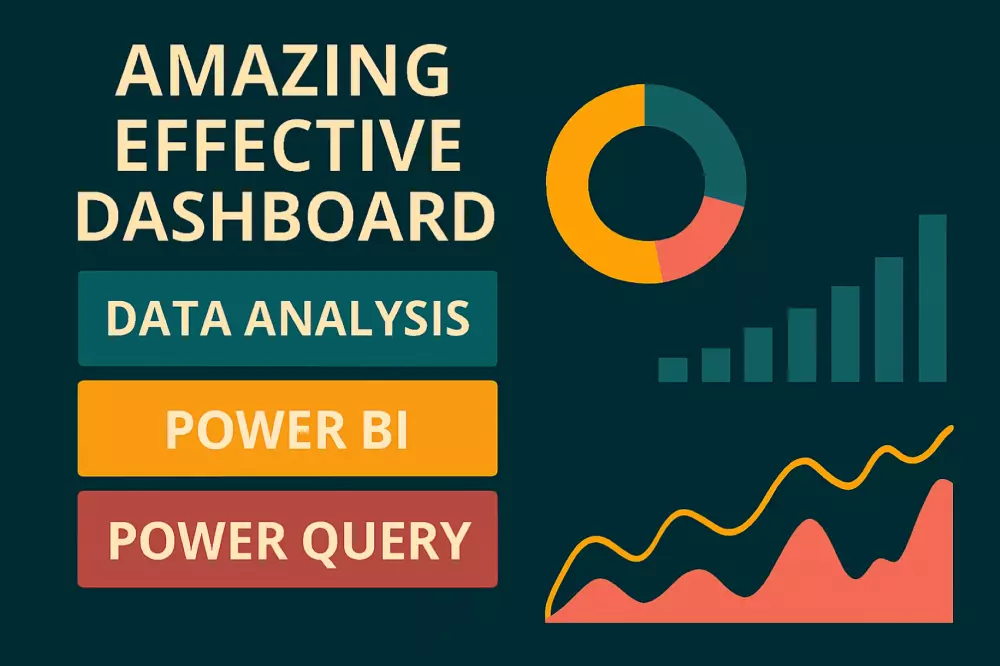 عمل داشبورد بمهنية عالية باستخدام Power BI بألوان متناسقة