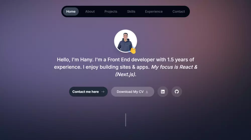 تصميم وبرمجة موقع شخصي مصمم خصيصًا لك بإستخدام Next.js and Tailwind