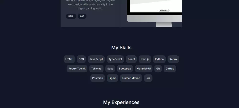 تصميم وبرمجة موقع شخصي مصمم خصيصًا لك بإستخدام Next.js and Tailwind