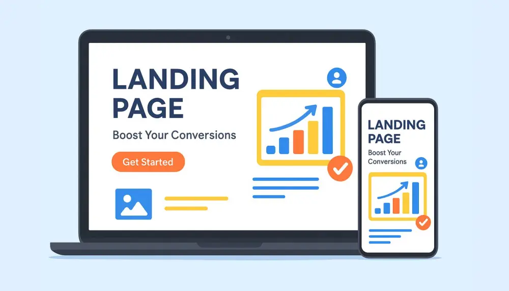 إنشاء Landing Page مخصصة لمنتجك أو خدمتك