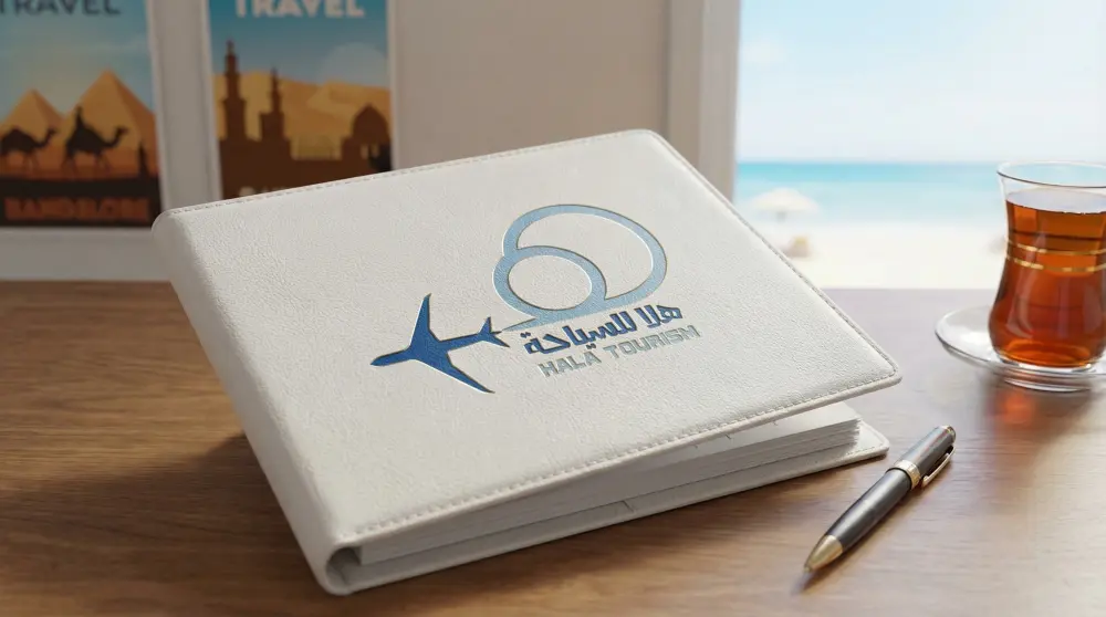 تصميم هوية بصرية متكاملة تشمل لوجو احترافي، ألوان وهوية البراند، خطوط، وتصميمات سوشيال ميديا مع ملف إرشادات للاستخدام.