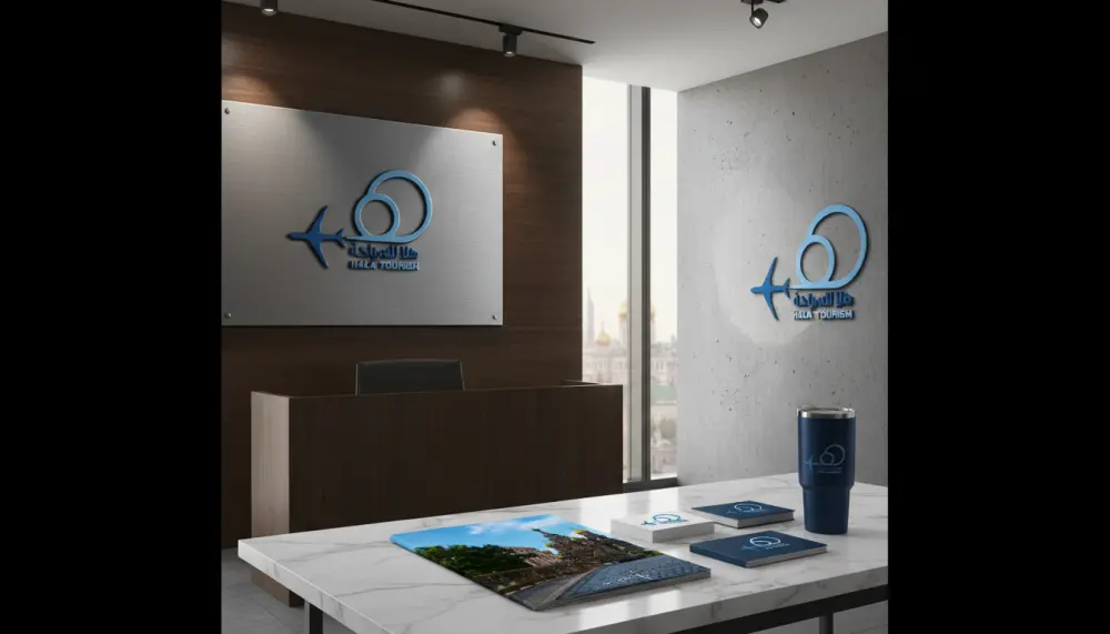 تصميم هوية بصرية متكاملة تشمل لوجو احترافي، ألوان وهوية البراند، خطوط، وتصميمات سوشيال ميديا مع ملف إرشادات للاستخدام.