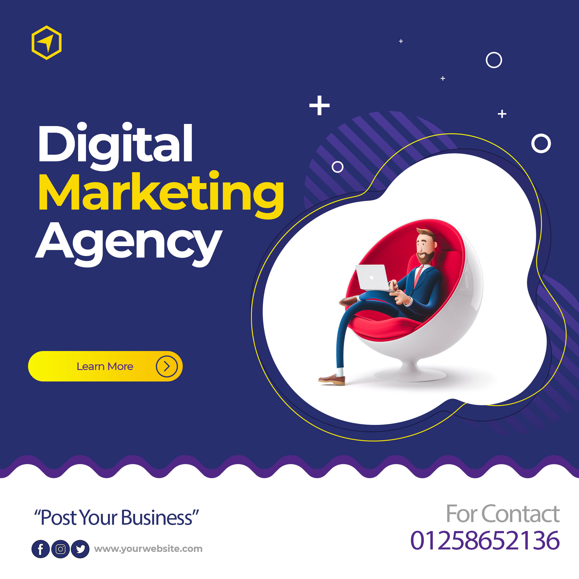 تصميم سوشيال ميديا ديزاين بأفكار ابداعيه