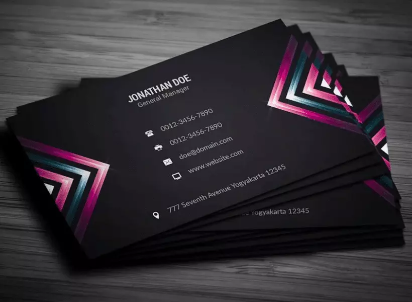 تصميم بزنس كارد