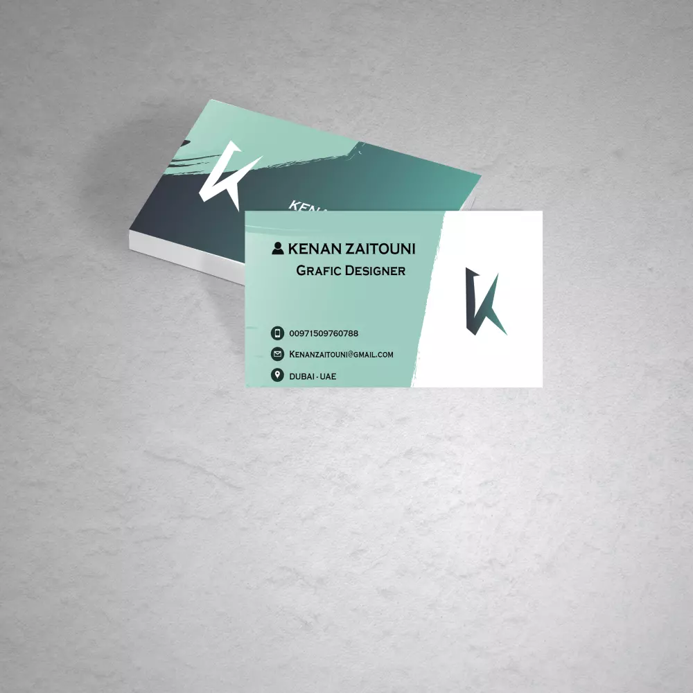 تصميم بطاقة عمل (business card) بشكل إحترافي
