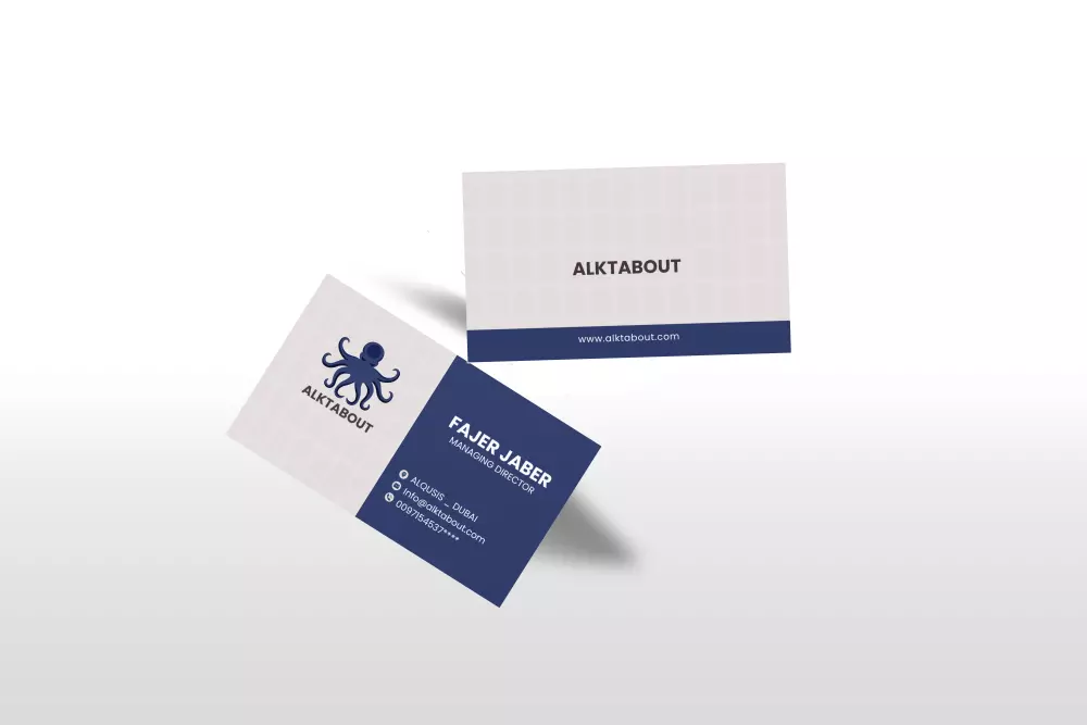 تصميم بطاقة عمل (business card) بشكل إحترافي