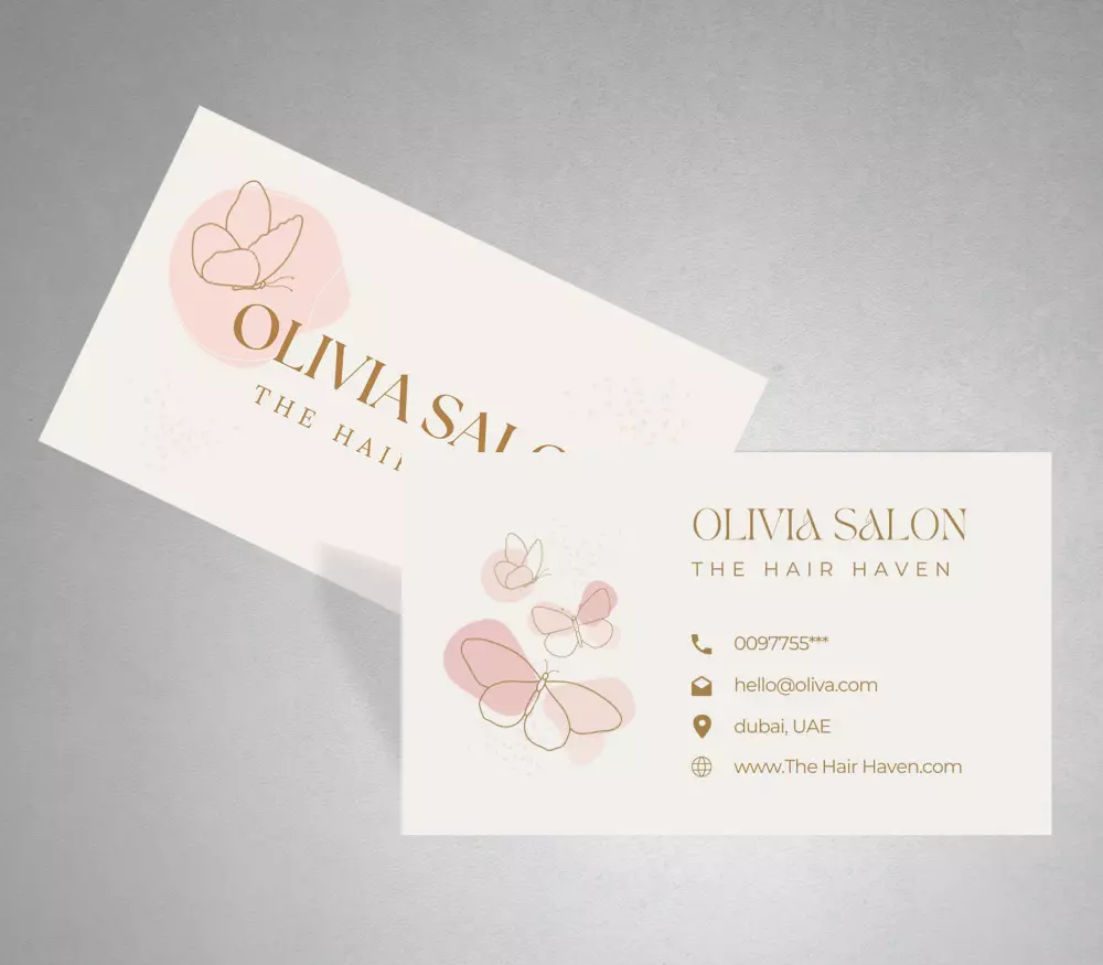 تصميم بطاقة عمل (business card) بشكل إحترافي