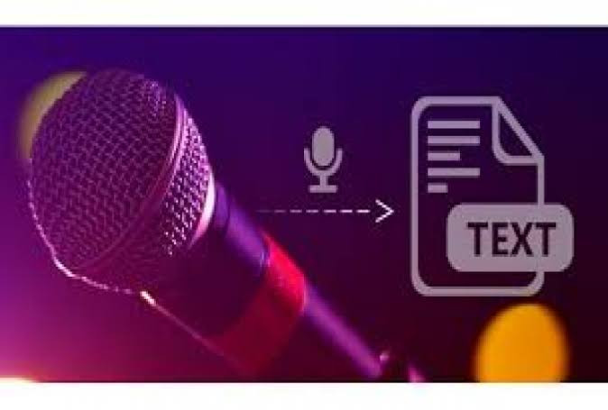 تفريغ المحتوى الصوتي الى نصوص