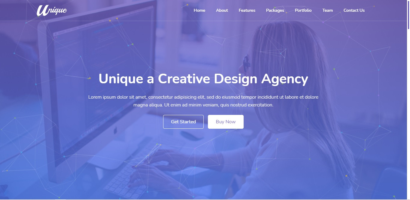 تصميم صفحه هبوط landing page