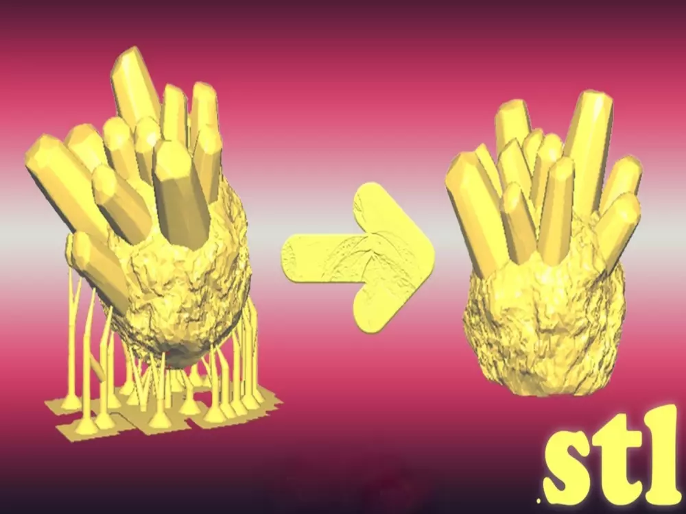 تصميم ثلاثي الابعاد جاهز لطابعة STL