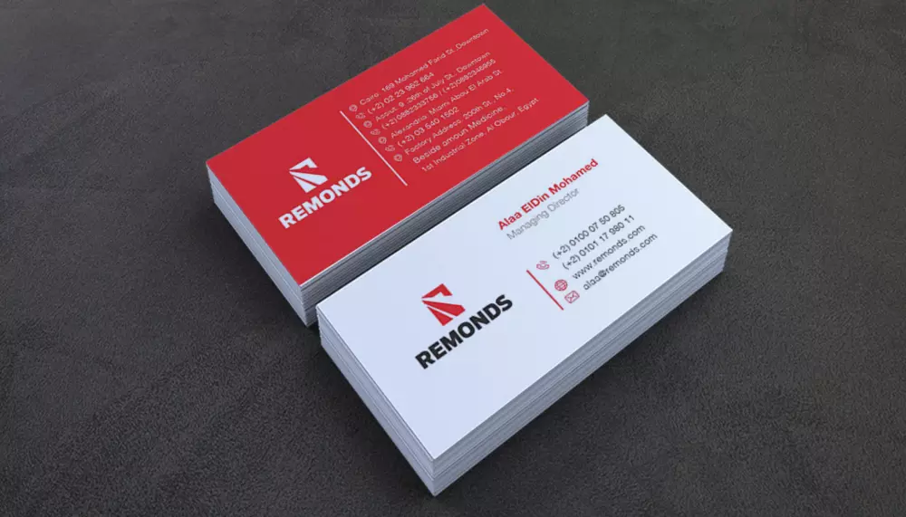 تصميم كرت شخصي و بطاقة اعمال