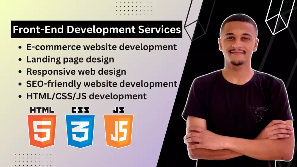 ستحصل على  واجهة أمامية ويب محترفة HTML CSS JS