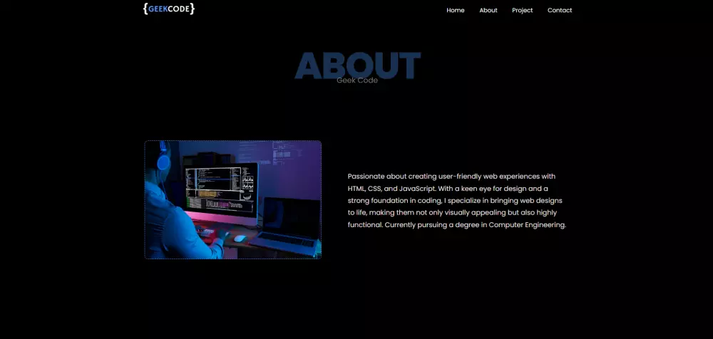 برمجة وتطوير موقع معرض اعمال شخصي HTML CSS JS