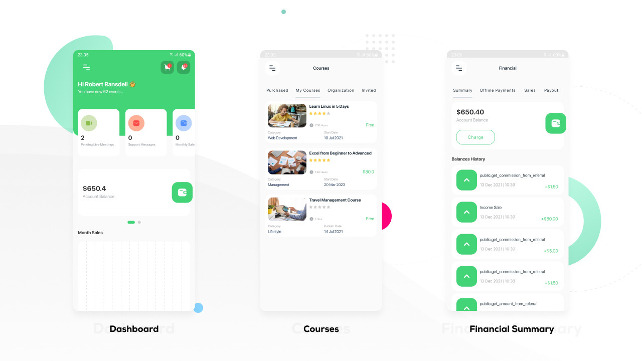 تصميم وبرمجة منصة تعليمية متكاملة