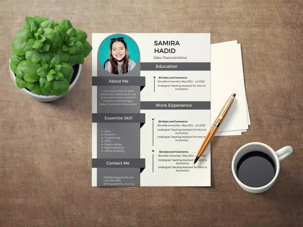 تصميم السيرة الذاتية - CV Maker