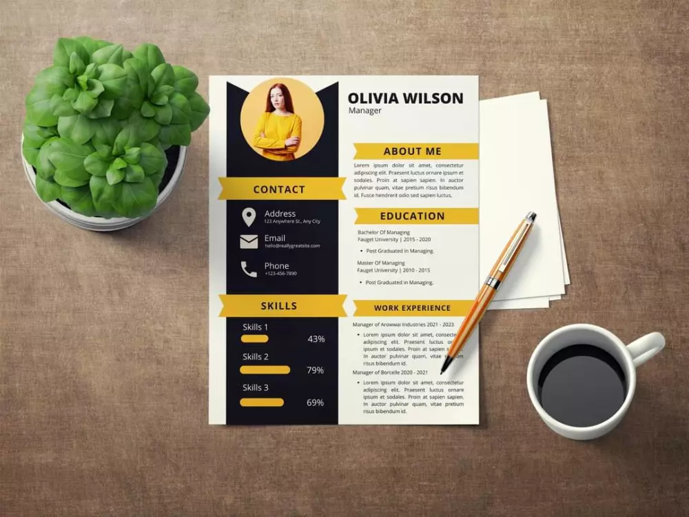 تصميم السيرة الذاتية - CV Maker