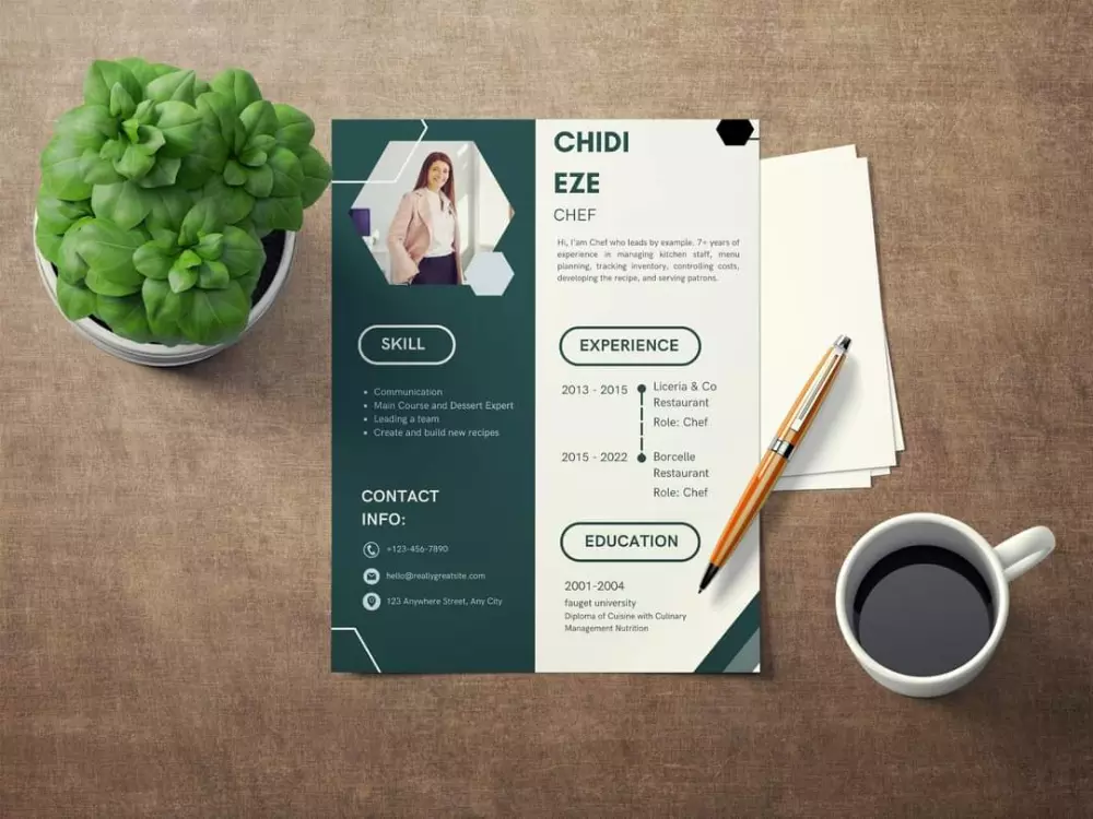 تصميم السيرة الذاتية - CV Maker