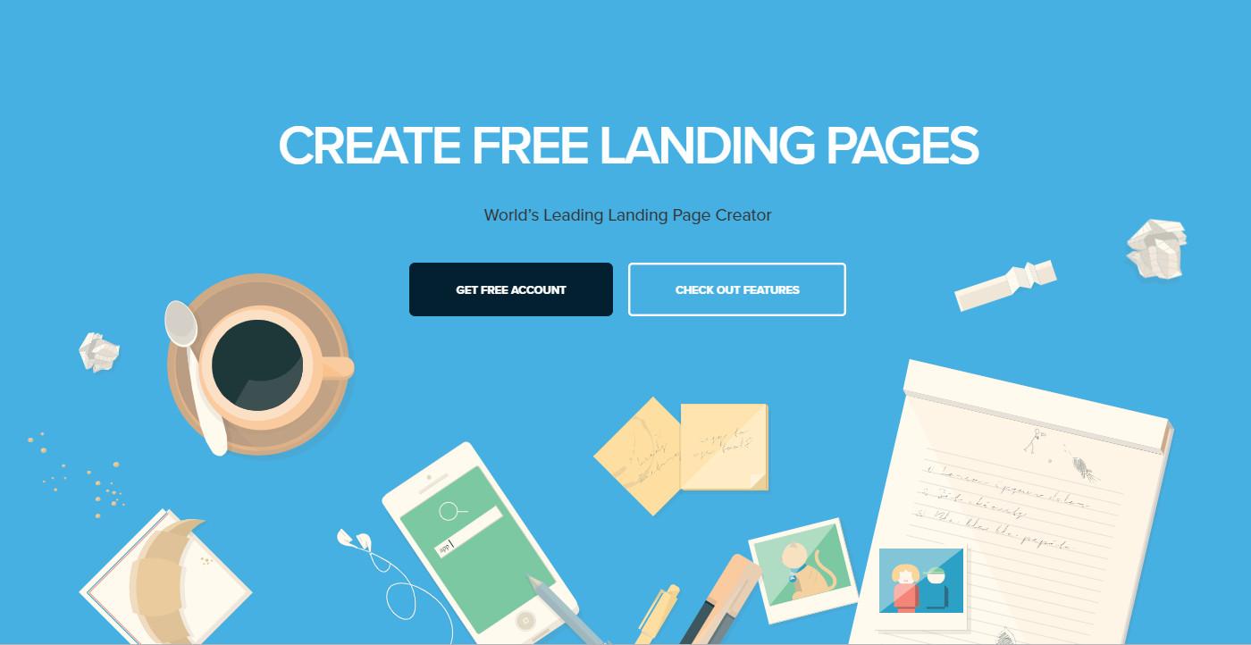 تصميم صفحه هبوط متجاوبة