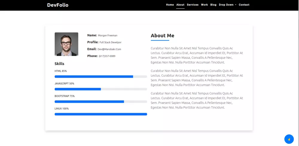تحويل التصميم إلي صفحة ويب إحترافية متجاوبة بشكل رائع مع جميع الشاشات .