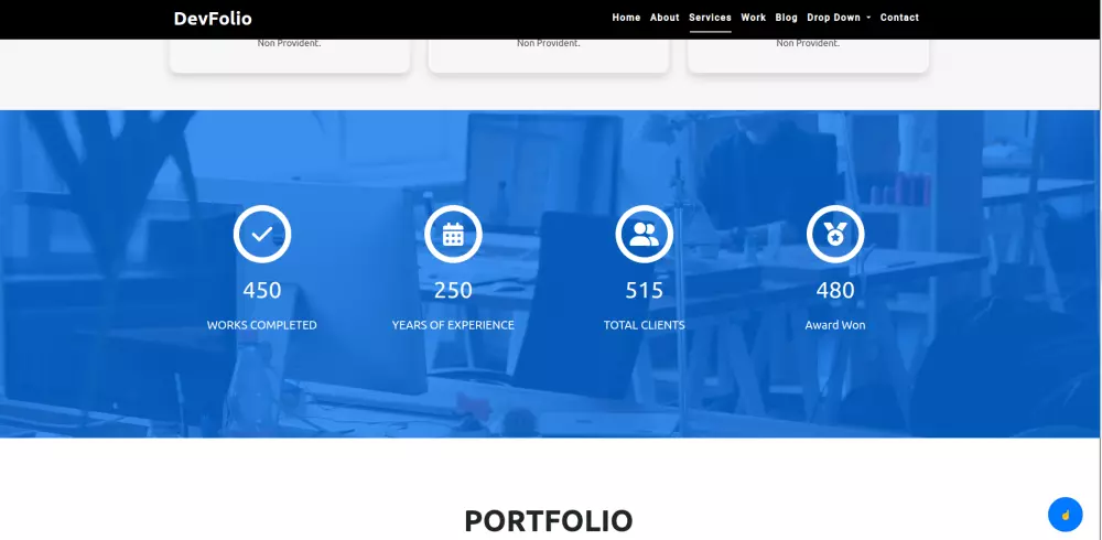 تحويل التصميم إلي صفحة ويب إحترافية متجاوبة بشكل رائع مع جميع الشاشات .