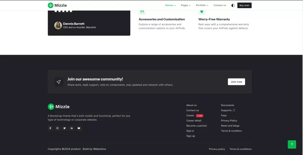 تصميم وبرمجة صفحه هبوط بشكل محترف تعكس هويه منتجاتك