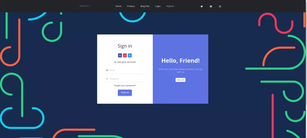 تصميم موقع إلكتروني متعدد الصفحات بستخدام Angular