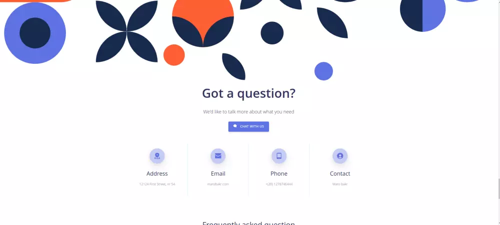 تصميم موقع إلكتروني متعدد الصفحات بستخدام Angular