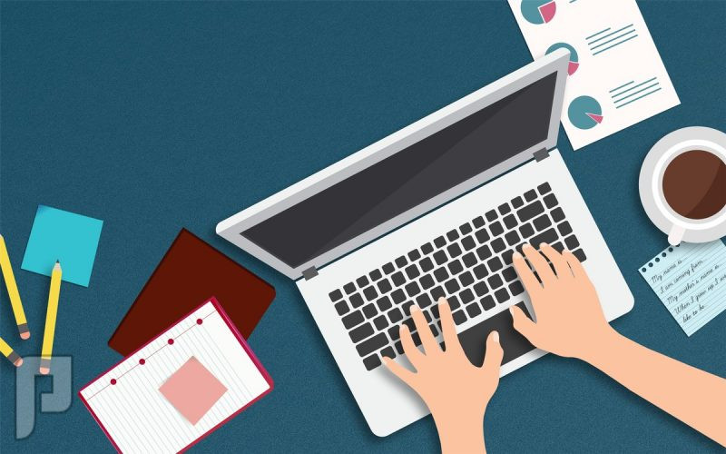 إدخال جميع أنواع البيانات باللغة العربية أو الإنكليزية .