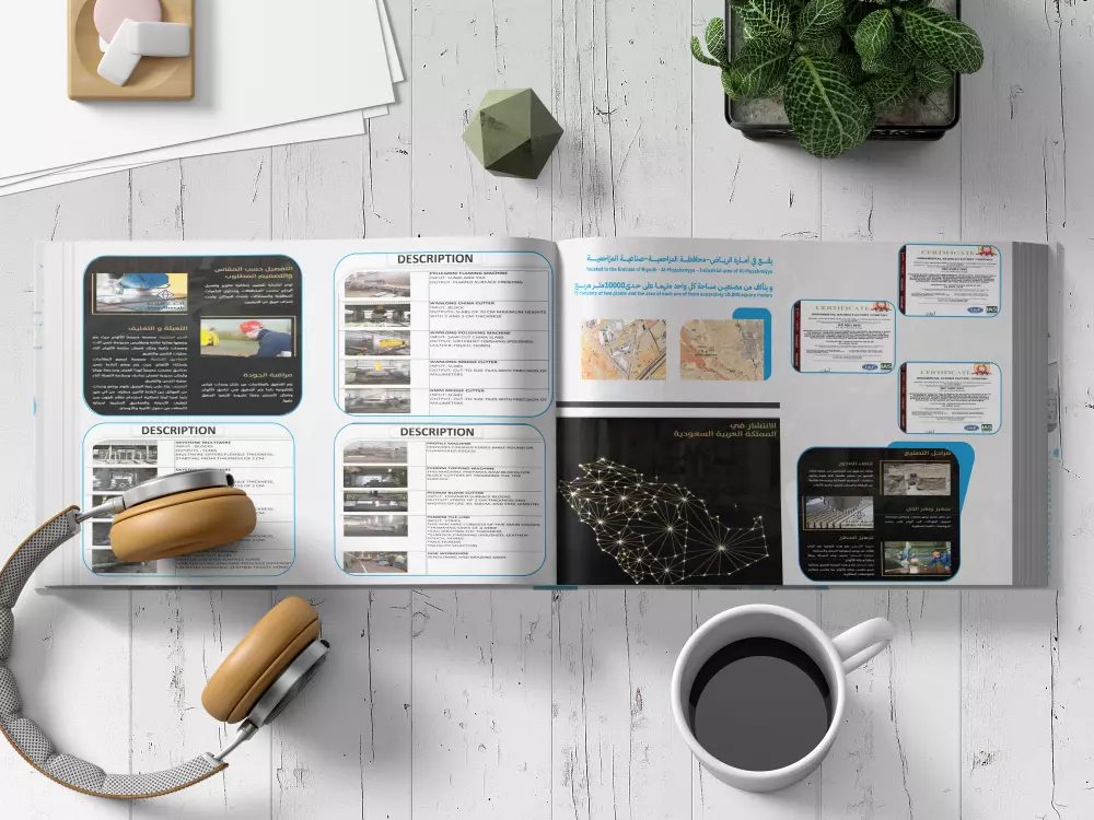 تصميم وكتابة بروفايل للشركات _  كتالوج لمؤسسات  _  بشكل عصري مميز