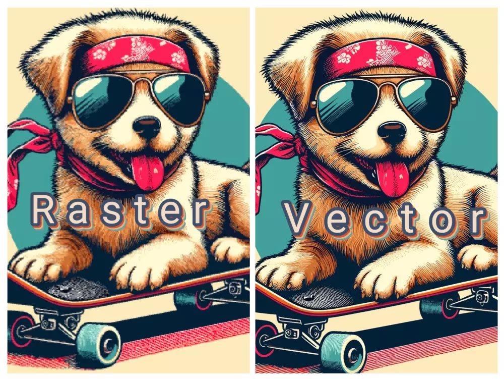 تحويل الصوره من  Raster  الي  vector