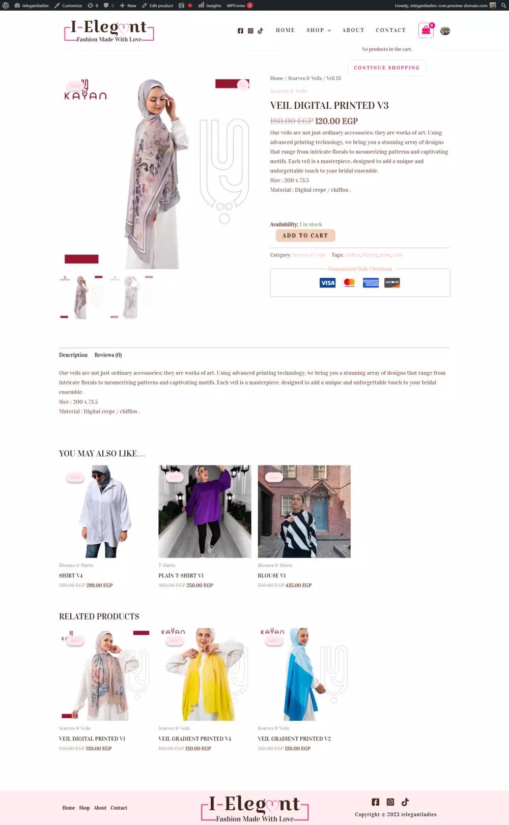 انشئ موقعك او متجرك الاكتروني بشكل متكامل واحترافي