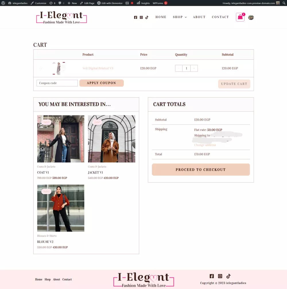 انشئ موقعك او متجرك الاكتروني بشكل متكامل واحترافي