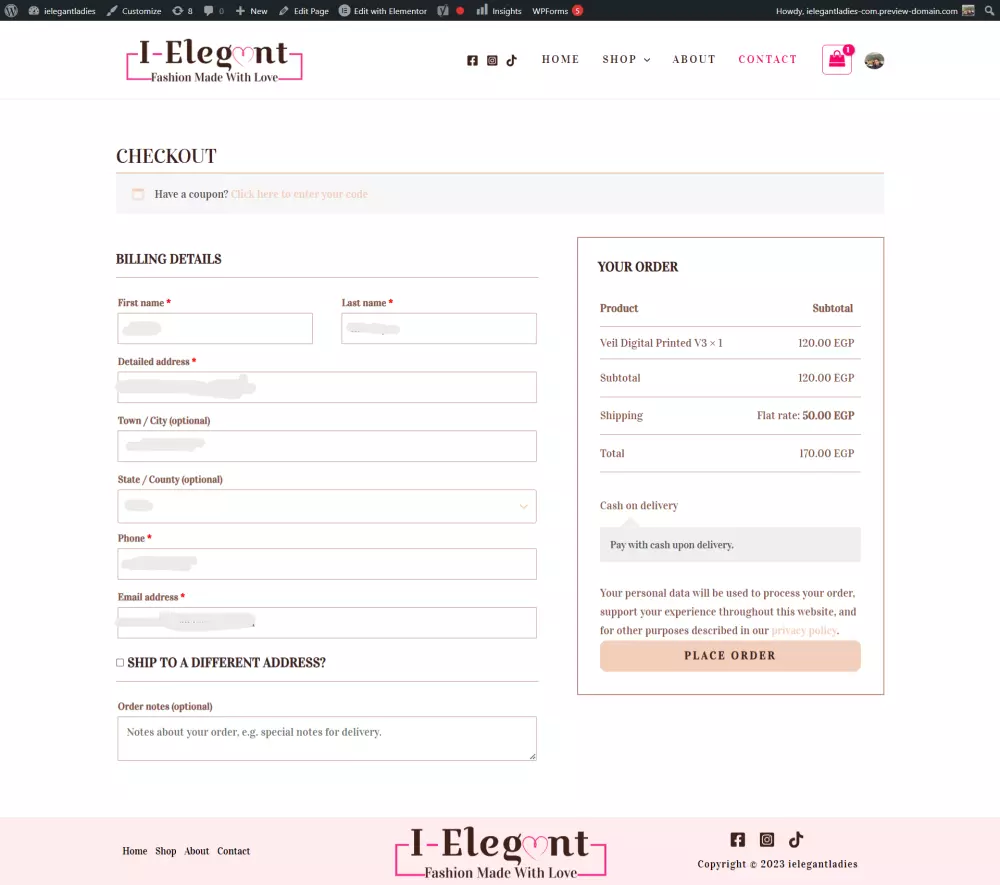 انشئ موقعك او متجرك الاكتروني بشكل متكامل واحترافي
