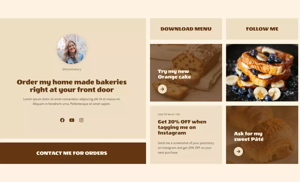 انشئ موقعك بصفحة هبوط متكاملة واحترافية