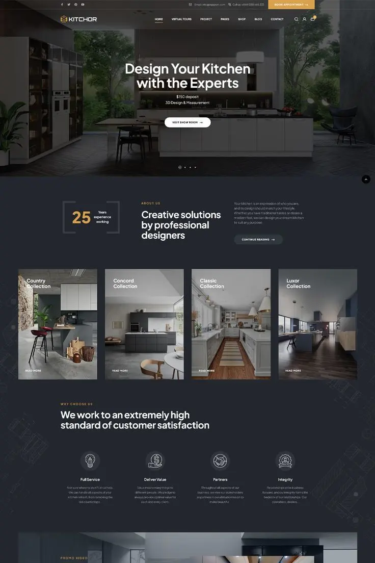 سأقوم بتصميم صفحة هبوط احترافية متجاوبة باستخدام HTML وCSS