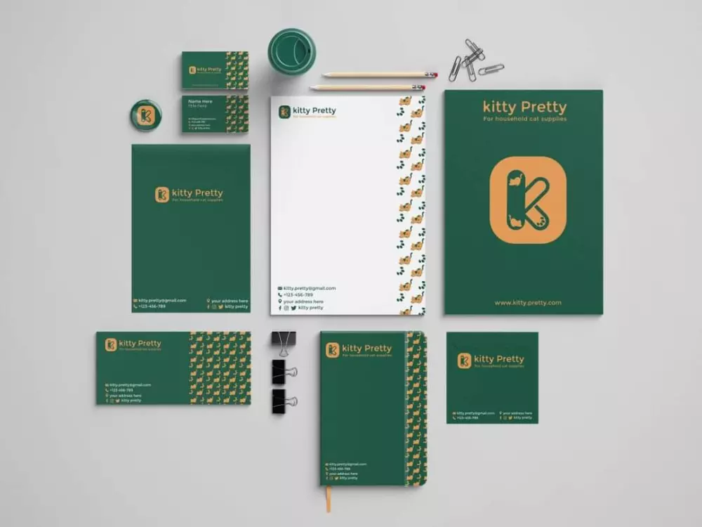 هوية بصرية كامله