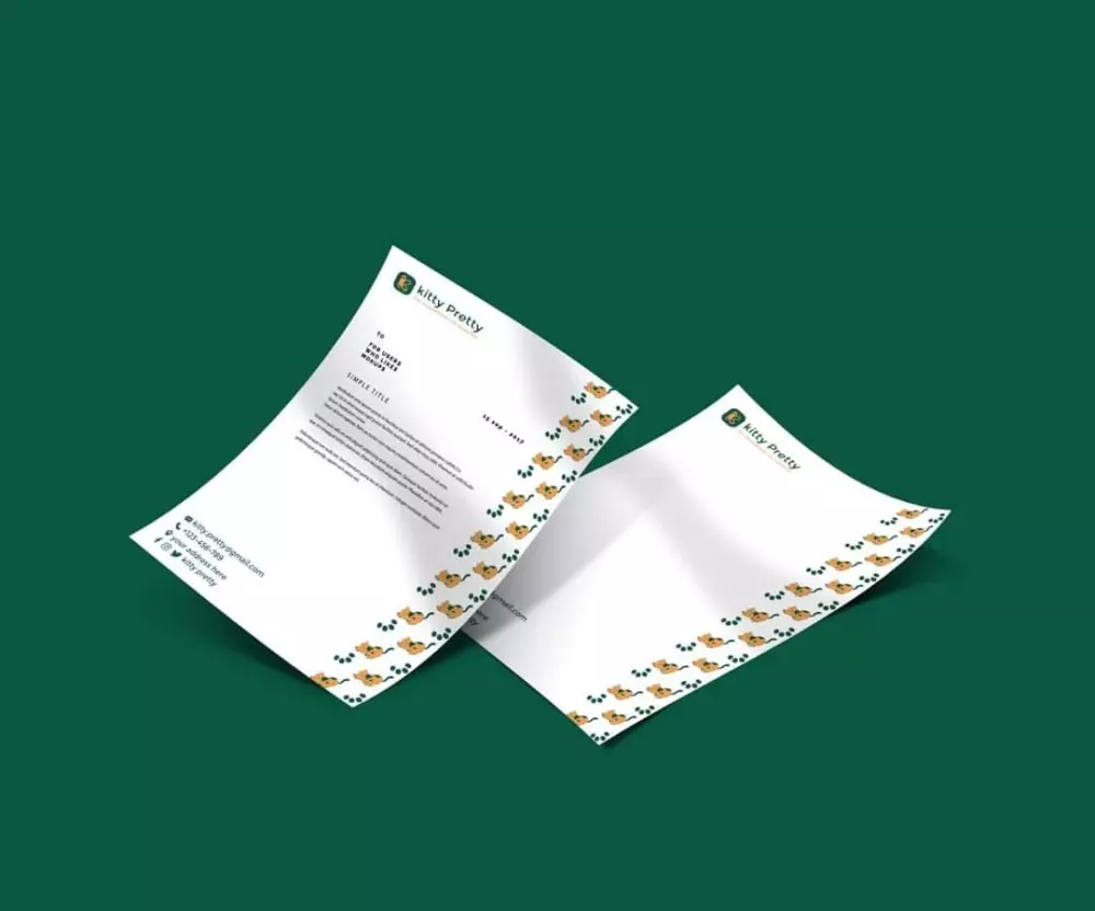 هوية بصرية كامله