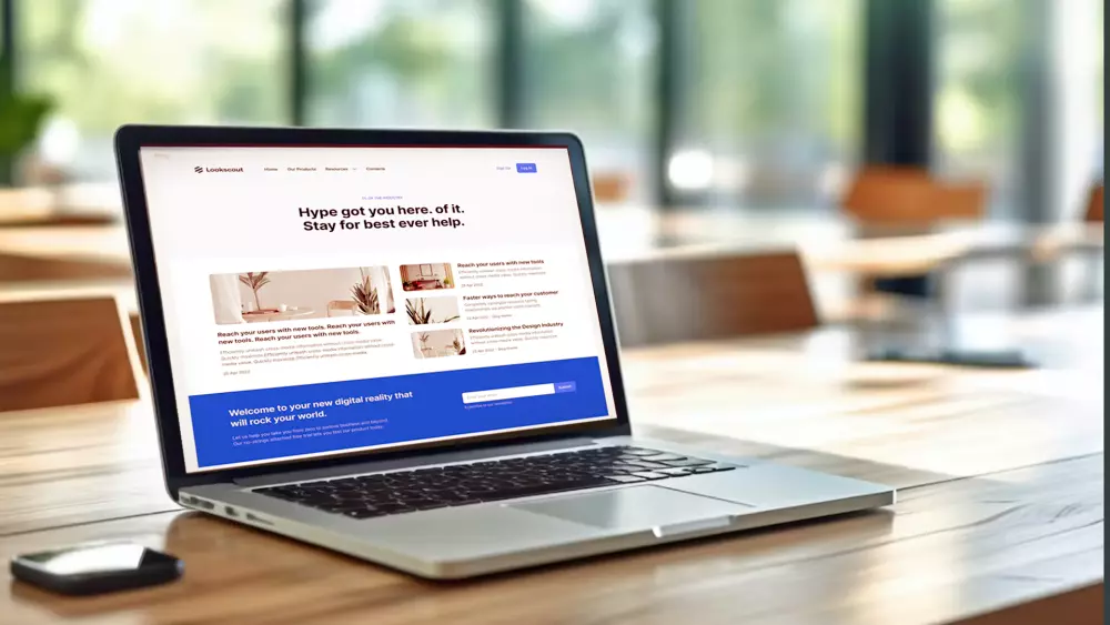 تصميم صفحة هبوط landing page