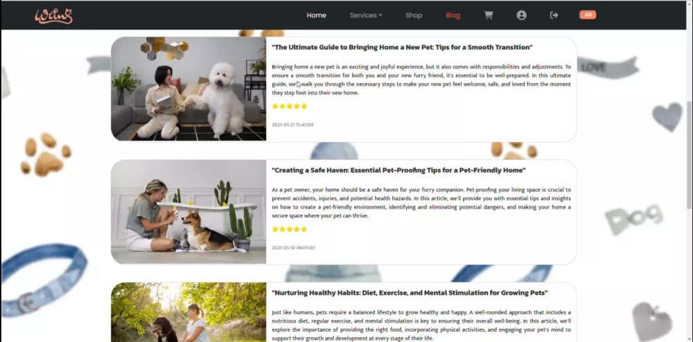 أنشاء موقع الكترونى مميز باستخدام ReactJs