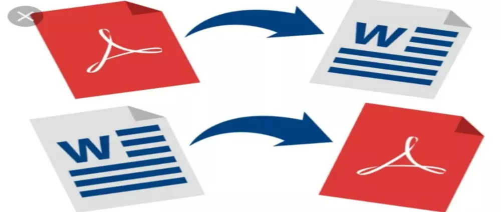 تحويل ملف word إلى PDF و العكس
