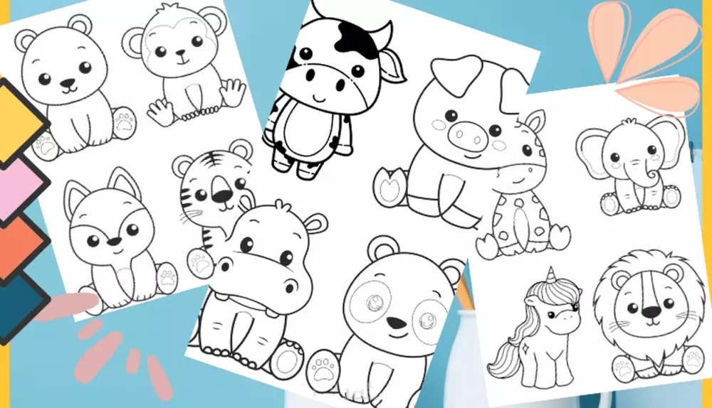 تصميم كتب للتلوين و الرسم خاصة بالأطفال