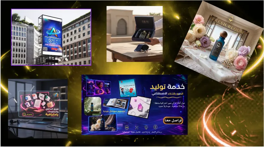 تصميم وتوليد صور احترافية بالذكاء الاصطناعي | جودة عالية