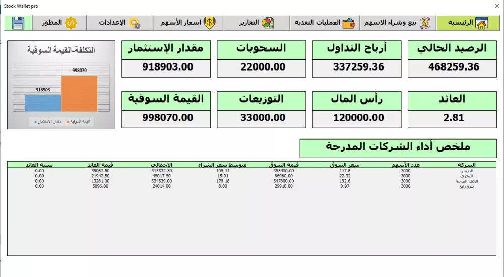ملفات وبرامج اكسيل باستخدام vba