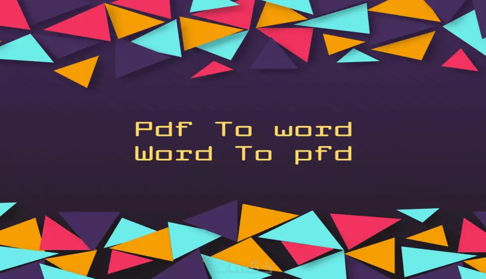 تحويل ملفات pdf الي word