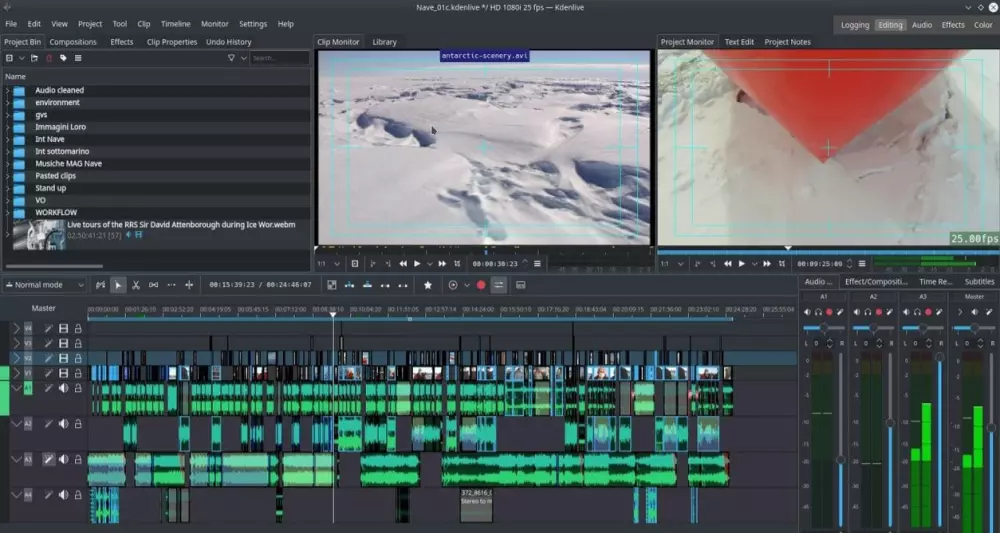 مونتاج فيديو بطريقه الإحترافي