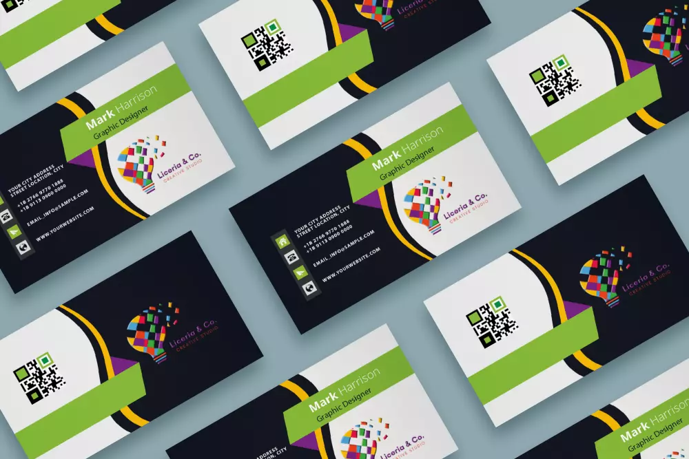 تصميم بطاقة اعمال احترافية | التصميم يشمل فكرتين