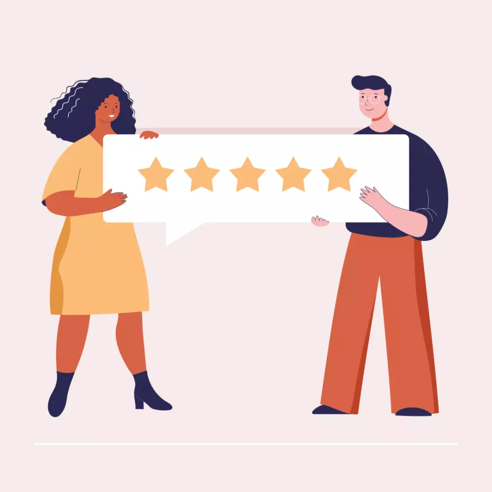 اضافة عدد 15 تقييم 5 نجوم قوقل ماب