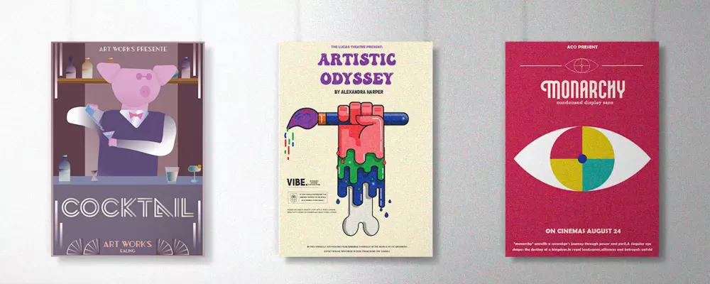 سوف اقوم بتصميم illustration poster لمشروعك او مطعمك  بكل احترافية